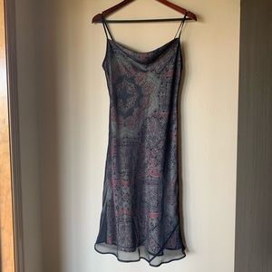 Swoop Neck Mini Dress